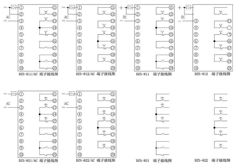 DZS-812內(nèi)部接線(xiàn)圖