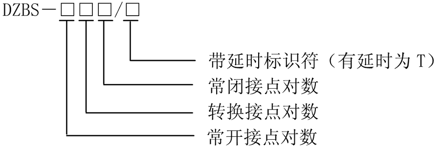 DZBS-206型號分類及含義