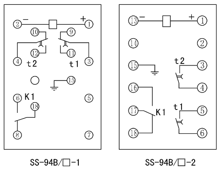 SS-94B/1-1內(nèi)部接線圖