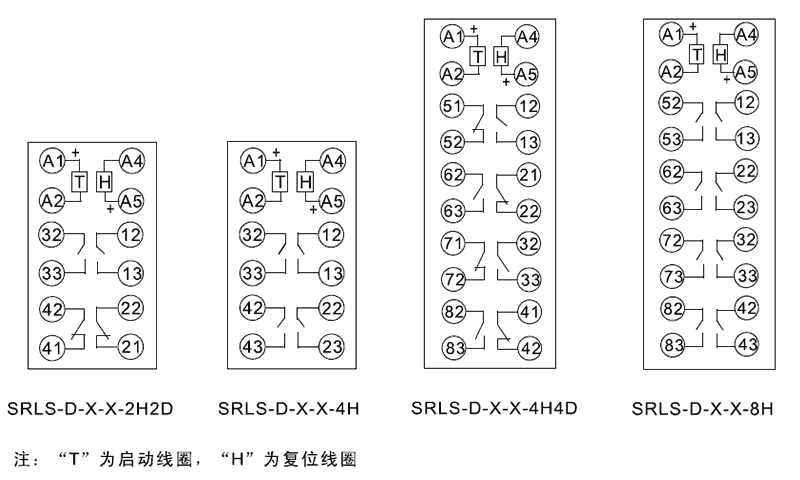 SRLS-C-110-110-2H2D內(nèi)部接線圖