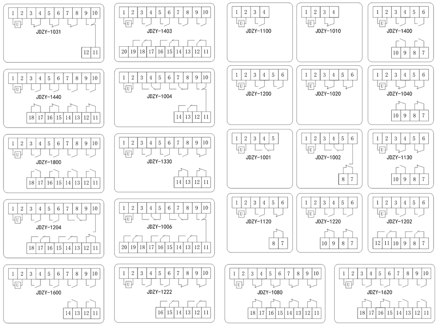 JDZY-1800內(nèi)部接線圖