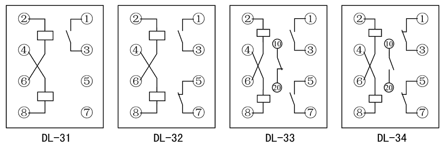 DL-33內部接線圖