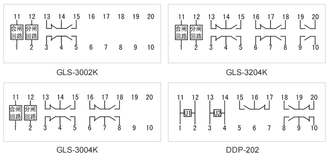 GLS-3204K內部接線圖