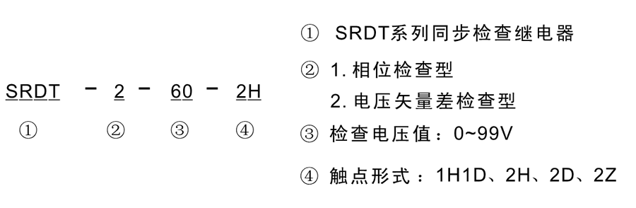 SRDT-1-60-1H1D選型說(shuō)明