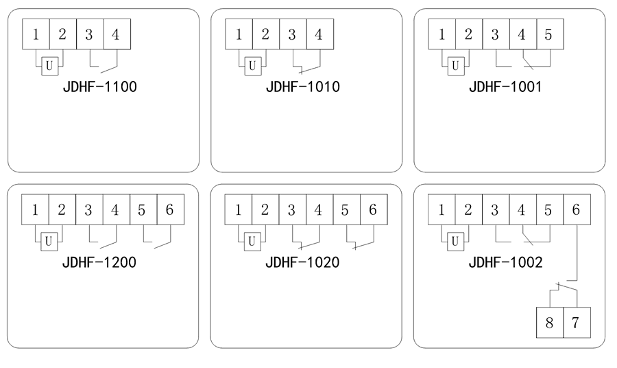 JDHF-1200內部接線圖