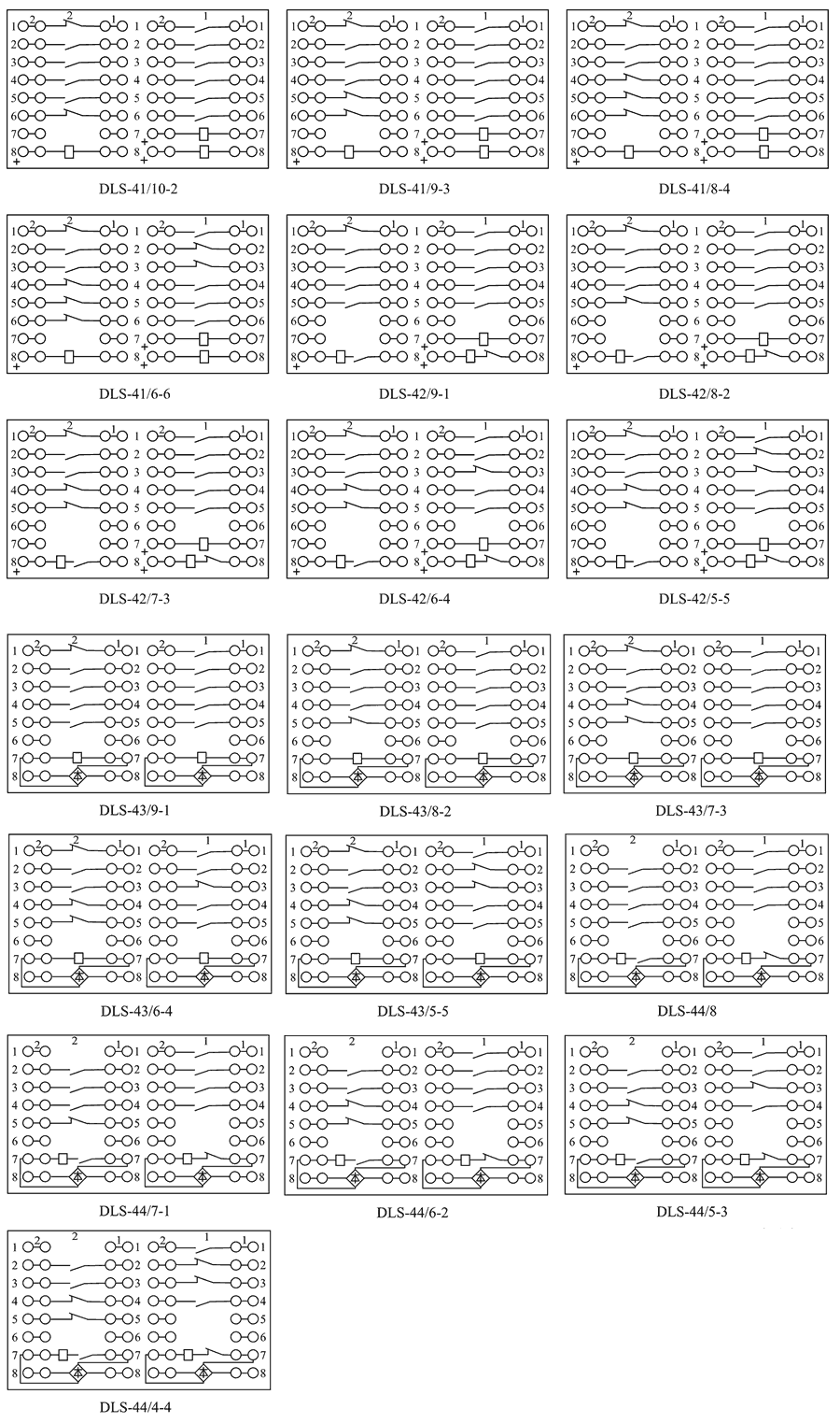 DLS-41/6-6內(nèi)部接線圖