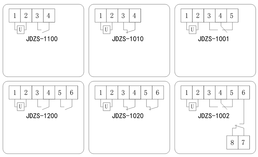 JDZS-1010內部接線圖